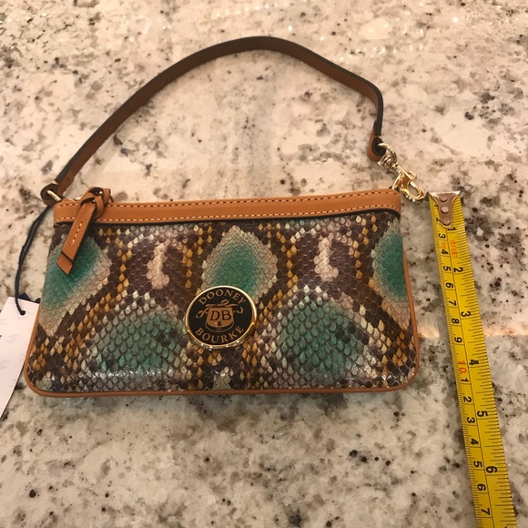 DOONEY & BOURKE Snake Print Wristlet - Picture 5 of 8